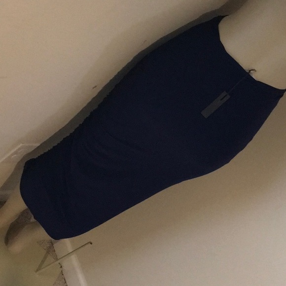 Ruched Asymmetrical Skirt Samantha Eng - Picture 3 of 6